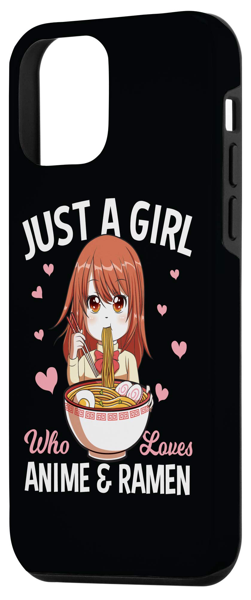 iPhone 12 Mini Anime Lovers Case - Cute Kawaii Ramen Design Protective Phone Cover for Girls - Perfect Gift for Anime Fans & Japanese Culture Enthusiasts - Great for School, Work, Travel & Everyday Use