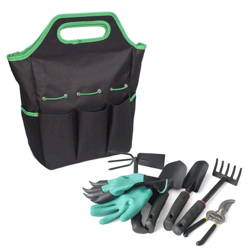 YUEGOO Heavy Duty Outdoor Storage Bag - Waterproof Tool Organizer for Garden, Camping & DIY Projects - Perfect for Gardening Tools, Camping Gear & Equipment Storage