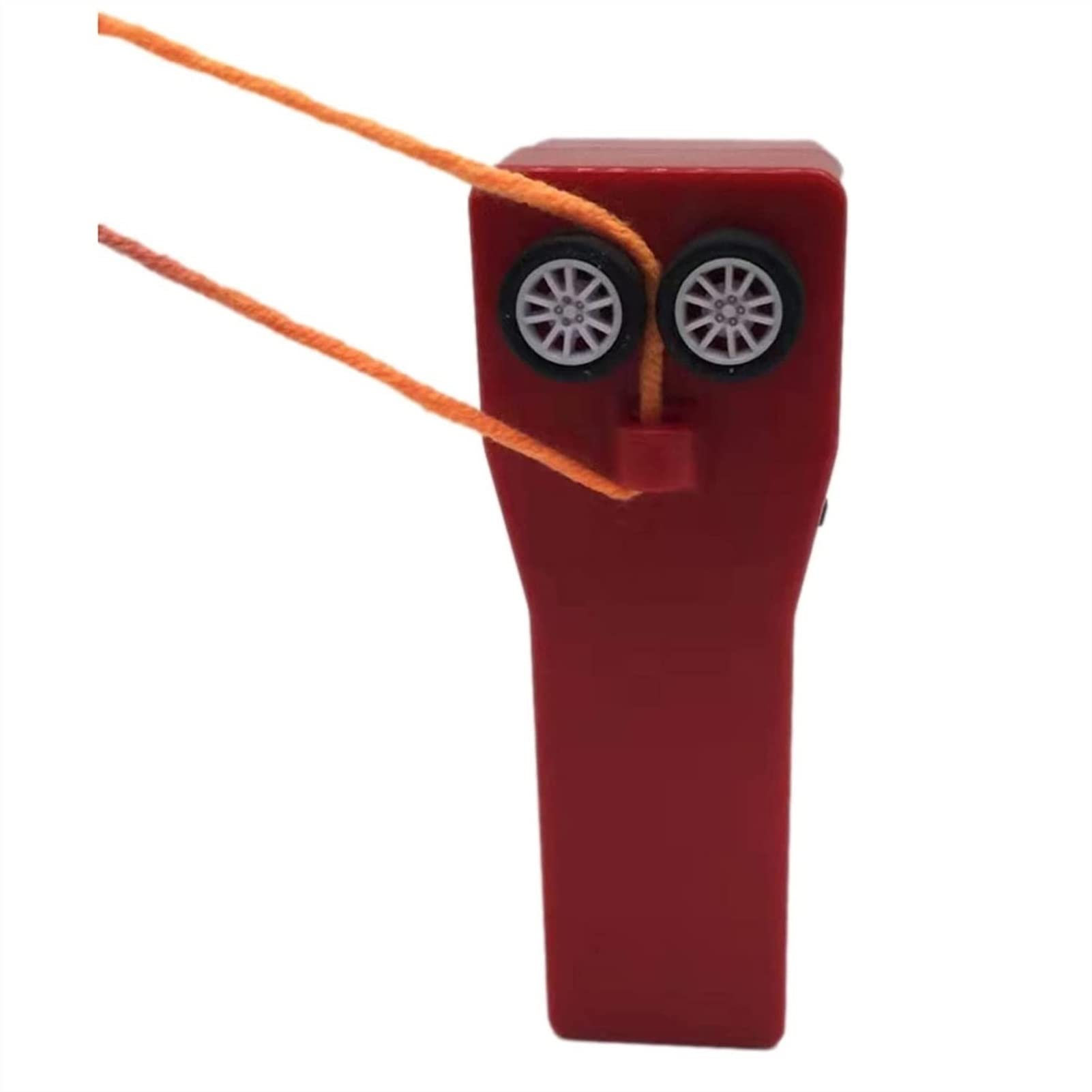 Lasso String Shooter - Handheld Zip String Rope Launcher Thruster Toy for Cats, Fun Fidget Toy for Kids & Adults, Easter Gift Idea (Red, 1pc) - Perfect for Indoor Play, Cat Training & Stress Relief