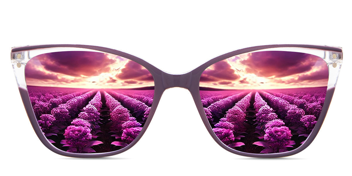 Mila Women's Prescription Sunglasses - UV Protection, Polarized Lenses for Driving, Outdoor Activities & Fashion