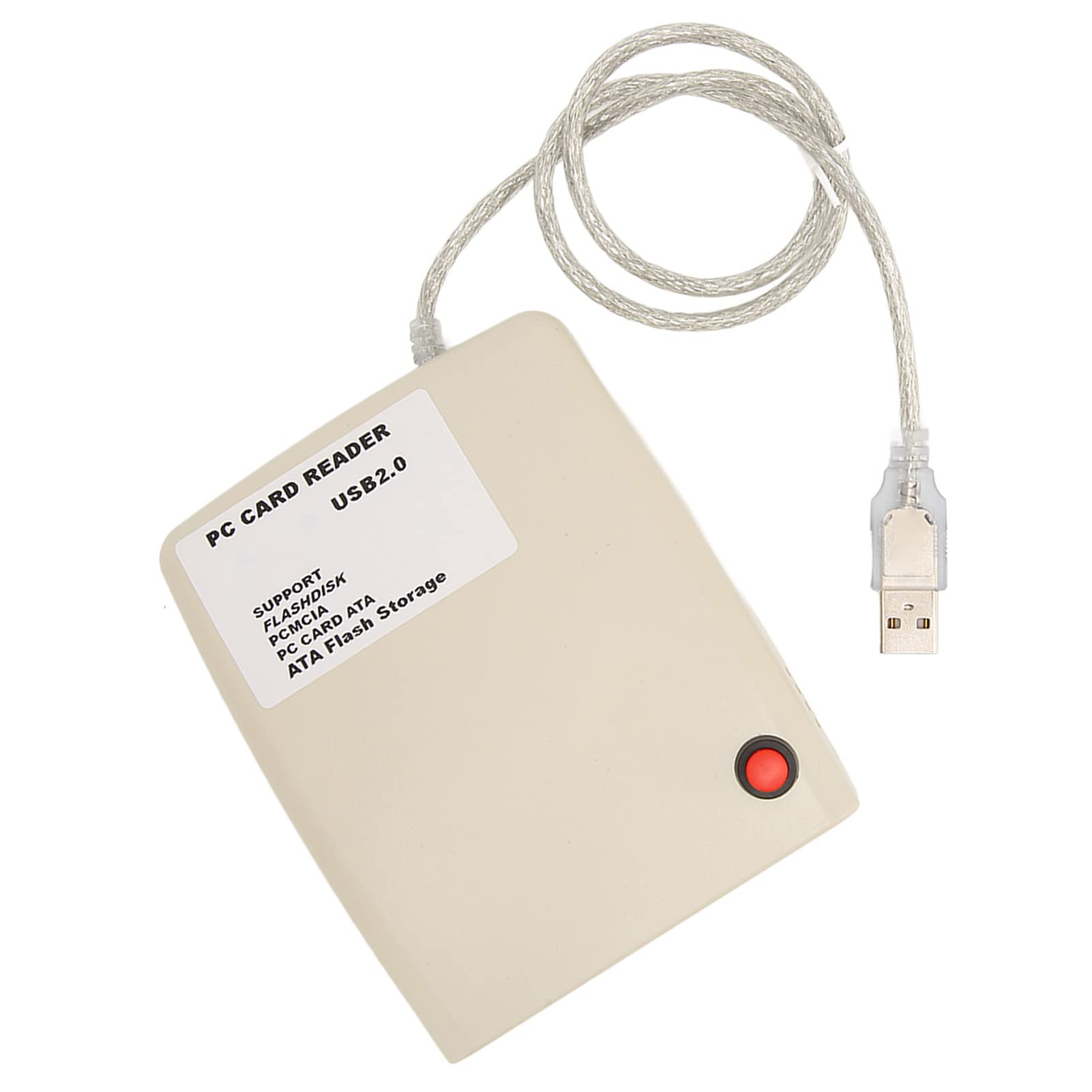 Jectse USB 2.0 PCMCIA Card Reader - 68PIN ATA PCMCIA to USB Adapter Converter for PC CardBus & Memory Cards | Ideal for Laptops, Data Transfer, and Legacy Device Connectivity