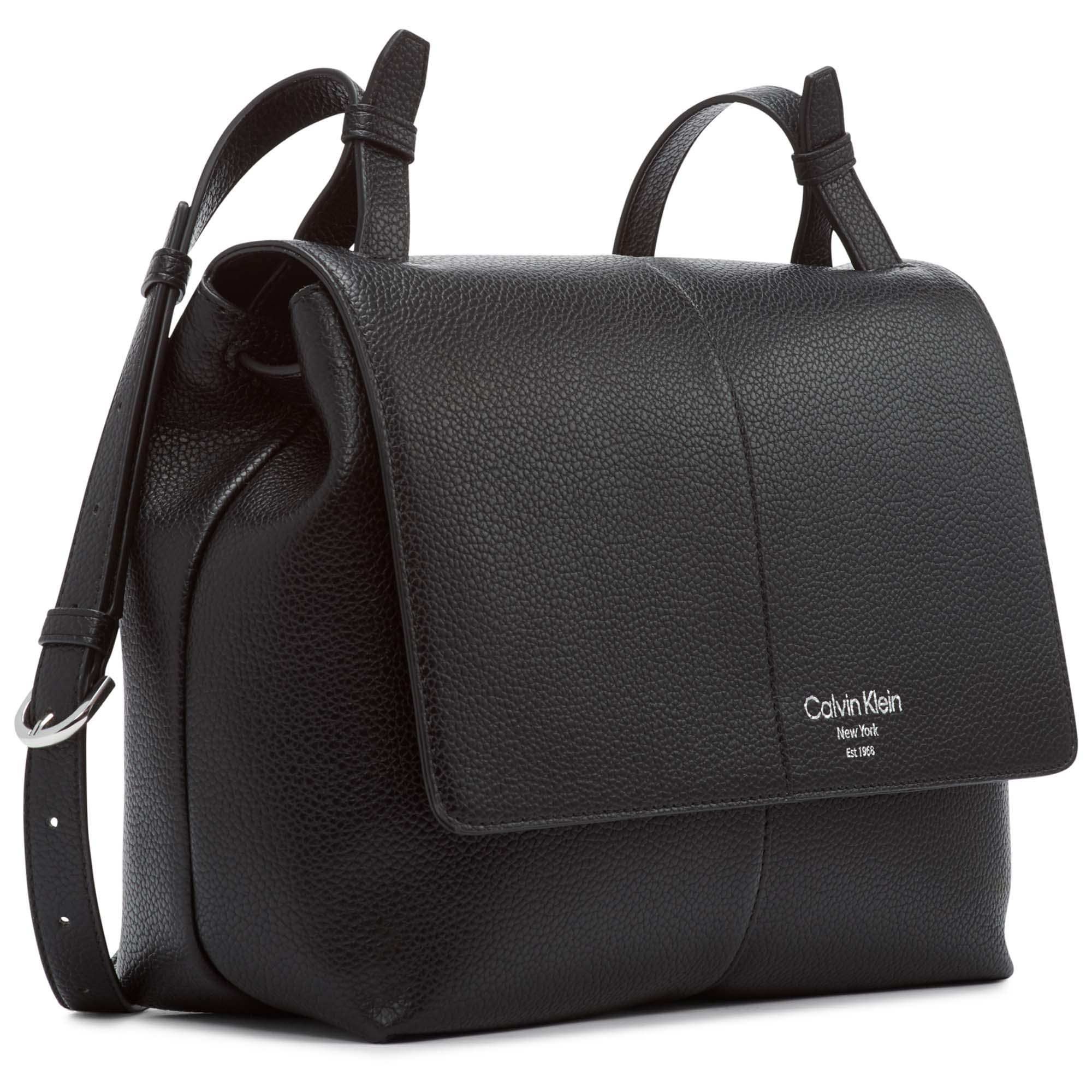 Calvin Klein Myra Organizational Flap Crossbody Bag for Women - Stylish & Spacious Purse for Work, Travel & Everyday Use
