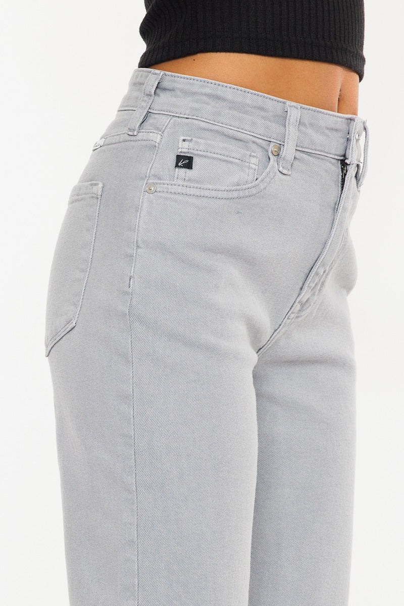 Zandria Women's Ultra High Rise 90s Straight Leg Jeans - Vintage Denim Pants for Casual Wear & Everyday Outfits