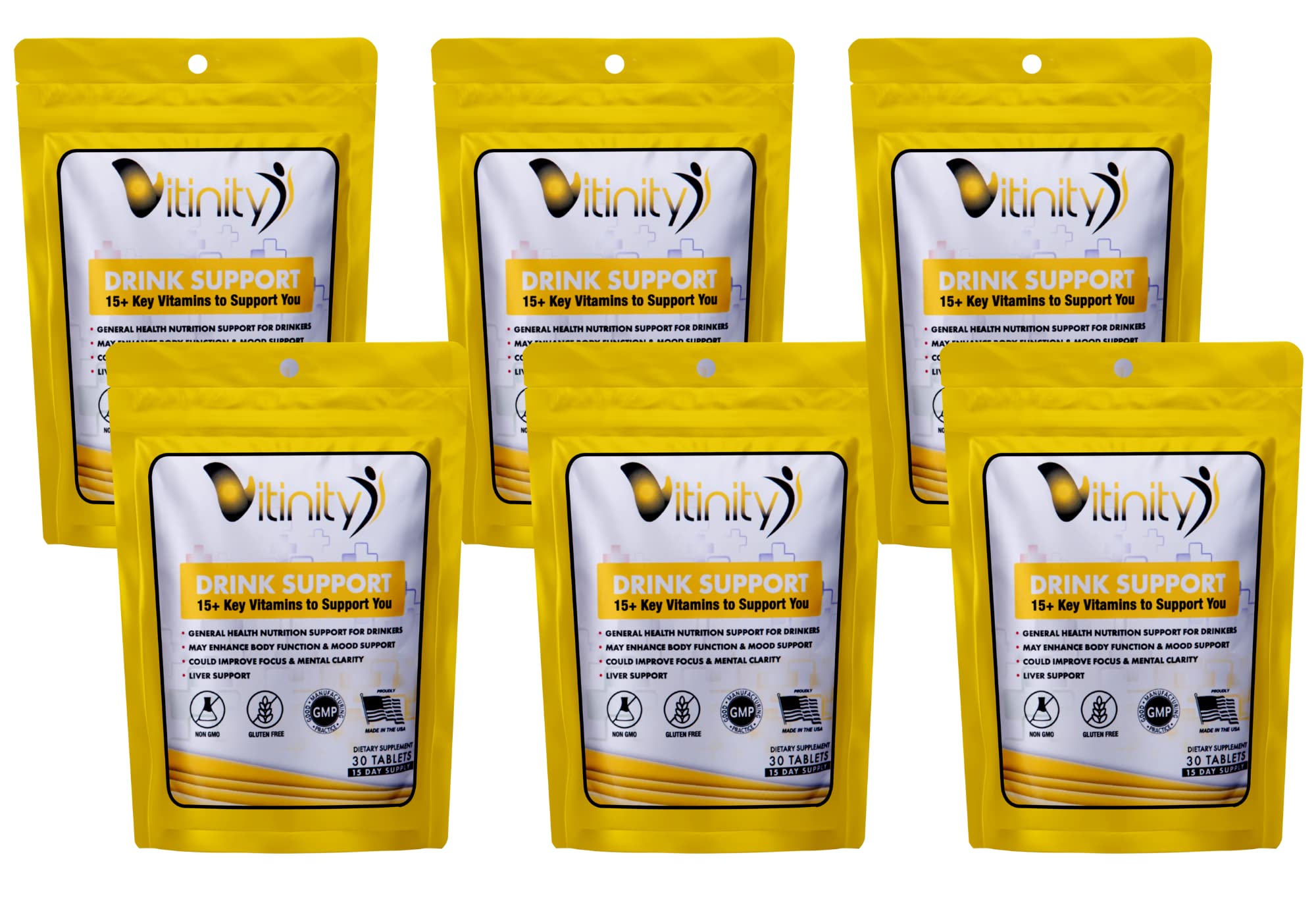Natural Liver Support Supplement with Kudzu, Milk Thistle & DHM - 15+ Key Ingredients for Craving Control, Detox & Liver Health - Alcohol Craving Reduction & Nutrient Replenishment (90-Day Supply) - Perfect for Post-Party Recovery & Daily Wellness Routine