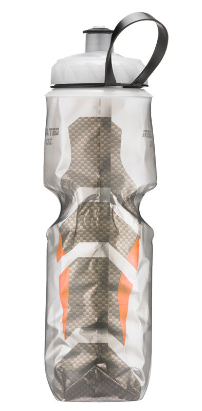 Polar Bottle Carbon 24oz (710mL) Insulated Water Bottle - BPA Free, Leak Proof, Durable Cycling & Sports Bottle for Gym, Hiking, Running & Outdoor Activities