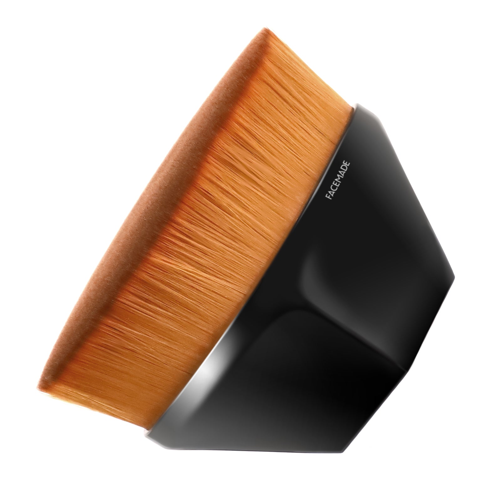 FACEMADE Professional Foundation Makeup Brush for Liquid, Cream & Powder Cosmetics | Soft Bristles for Flawless Blending | Includes Protective Travel Case | Perfect for Daily Makeup & On-the-Go Touch Ups