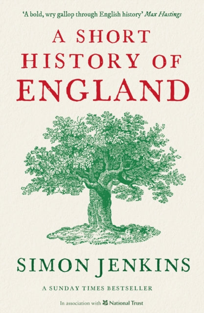 A Short History of England by Simon Jenkins - British History Book for Students & Travelers | Perfect for History Enthusiasts & UK Visitors