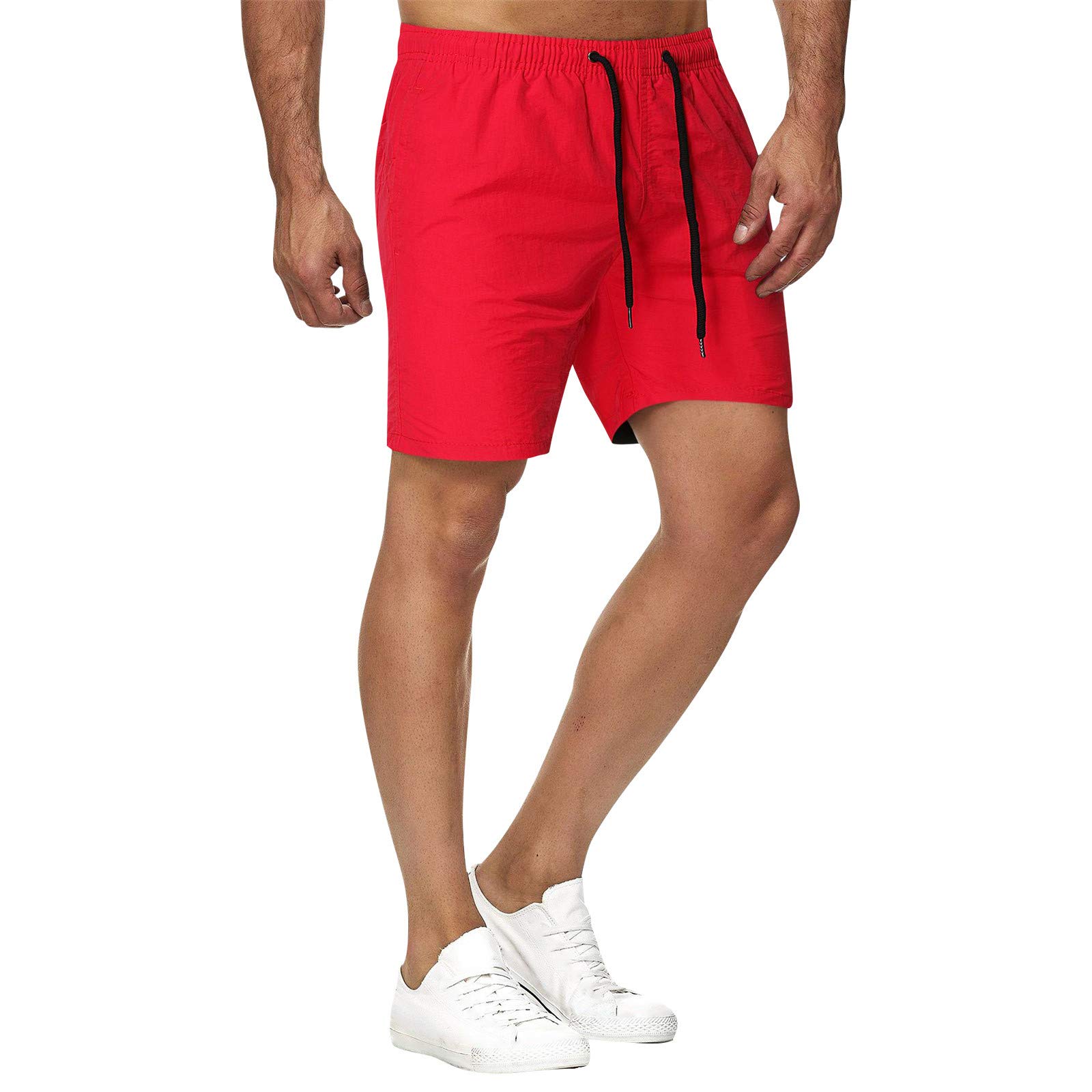 HUERTOP Women's Quick Dry Gym Shorts - 5-Minute Dry Workout Shorts for Running, Yoga & Beach - High Waist Lounge Athletic Shorts for Women - Perfect for Fitness, Sports & Summer Activities