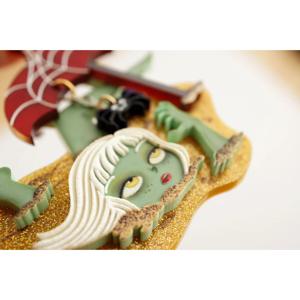 Laliblue Gothic Zombie Brooch - Unique Handmade Buried Zombie Pin for Women, Men - Perfect for Halloween Costumes, Gothic Fashion, and Punk Accessories