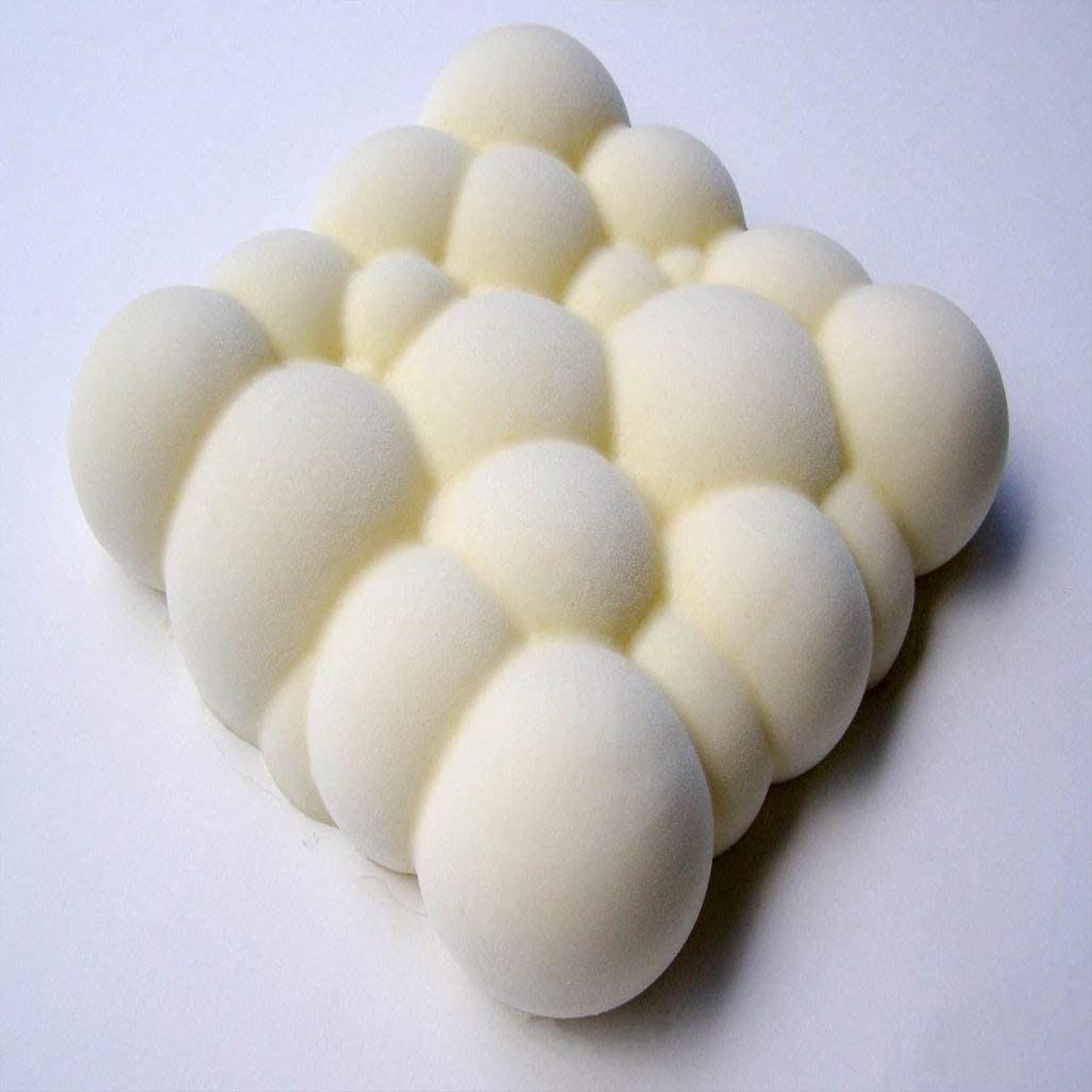 3D Silicone Cake Mold - Square Cloud Design for Mousse, Bubble, and Dessert Baking | BITSKY INDIA | Perfect for Birthday Cakes, Wedding Desserts, and DIY Baking Projects