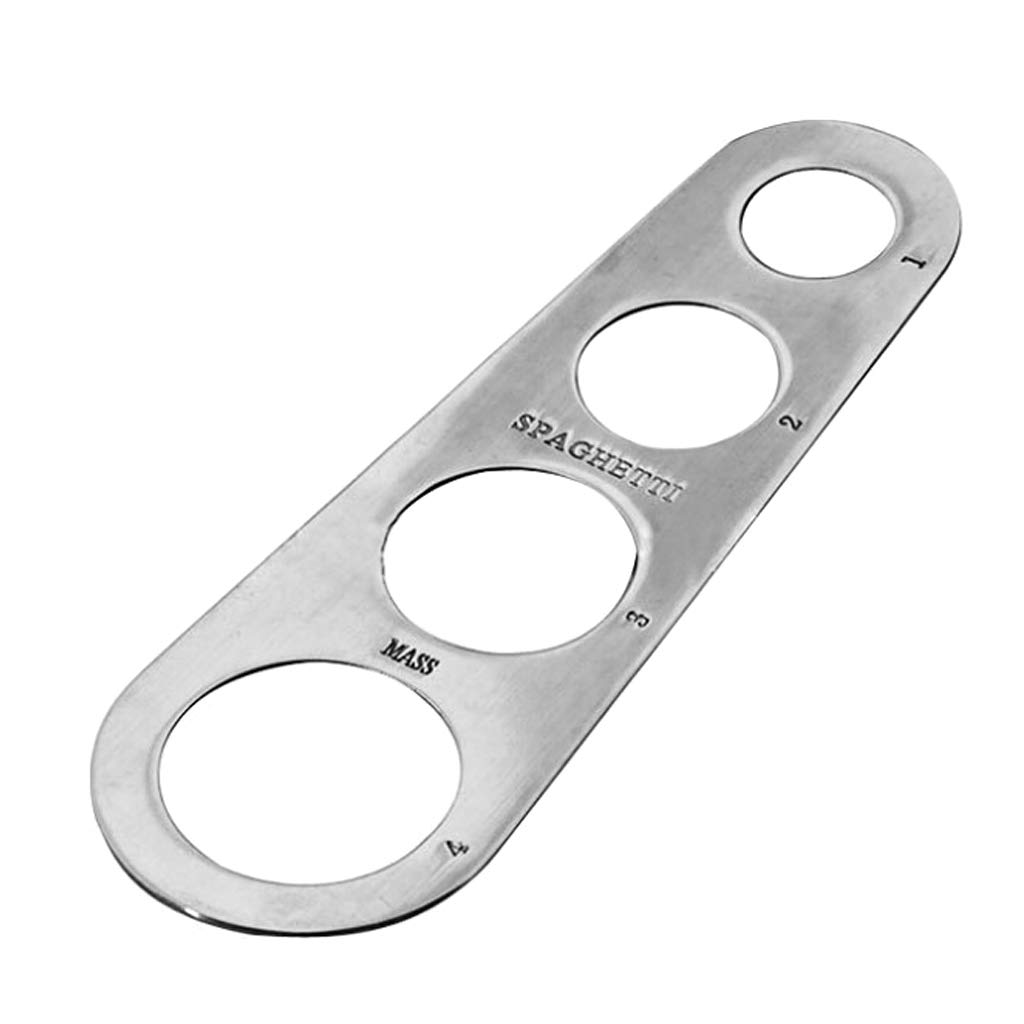 Luosh Stainless Steel Spaghetti Measurer Tool - Pasta Portion Control Gadget for 4 Servings | Perfect for Cooking, Meal Prep & Italian Cuisine