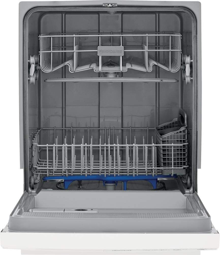 Frigidaire FFCD2413UW 24 Inch Built-In Dishwasher in White - Perfect for Modern Kitchens and Small Spaces
