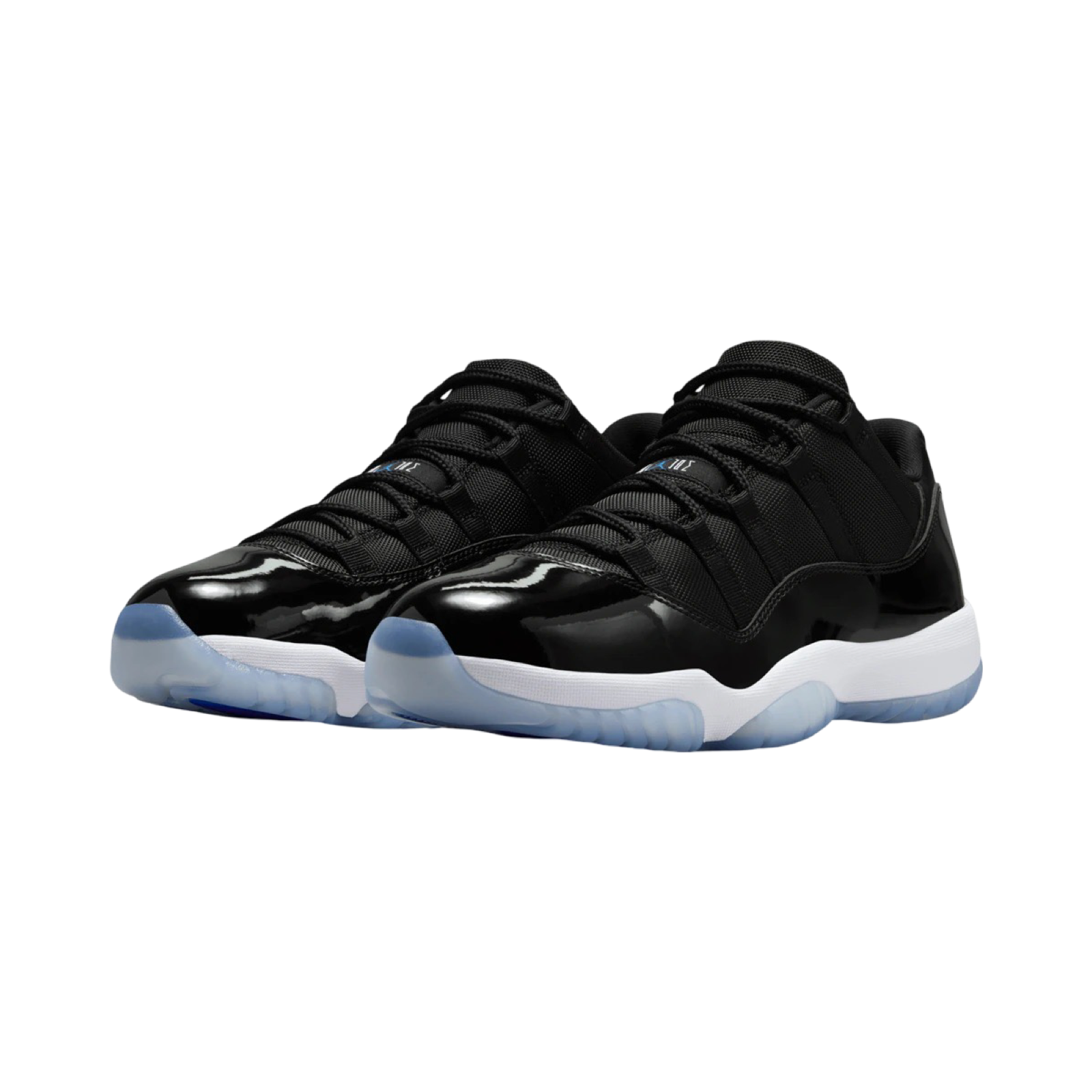 Air Jordan 11 Low Space Jam Sneakers - Black White Concord Basketball Shoes for Men - Perfect for Casual Wear, Street Style & Court Performance