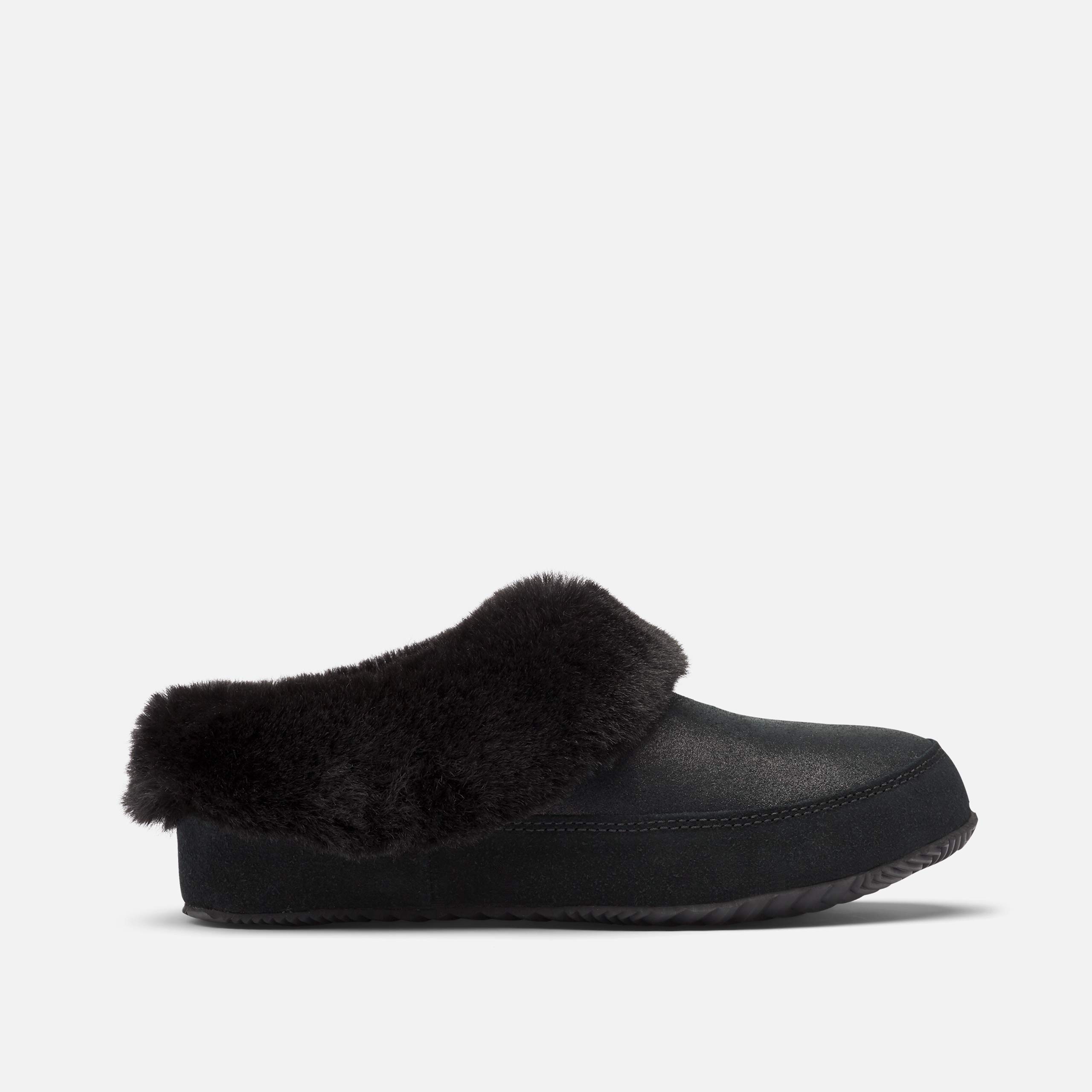 Sorel Women's Go Coffee Run Slippers Size 5 B(M) US - Black | Cozy Indoor House Shoes for Winter, Casual Wear & Coffee Shop Outings