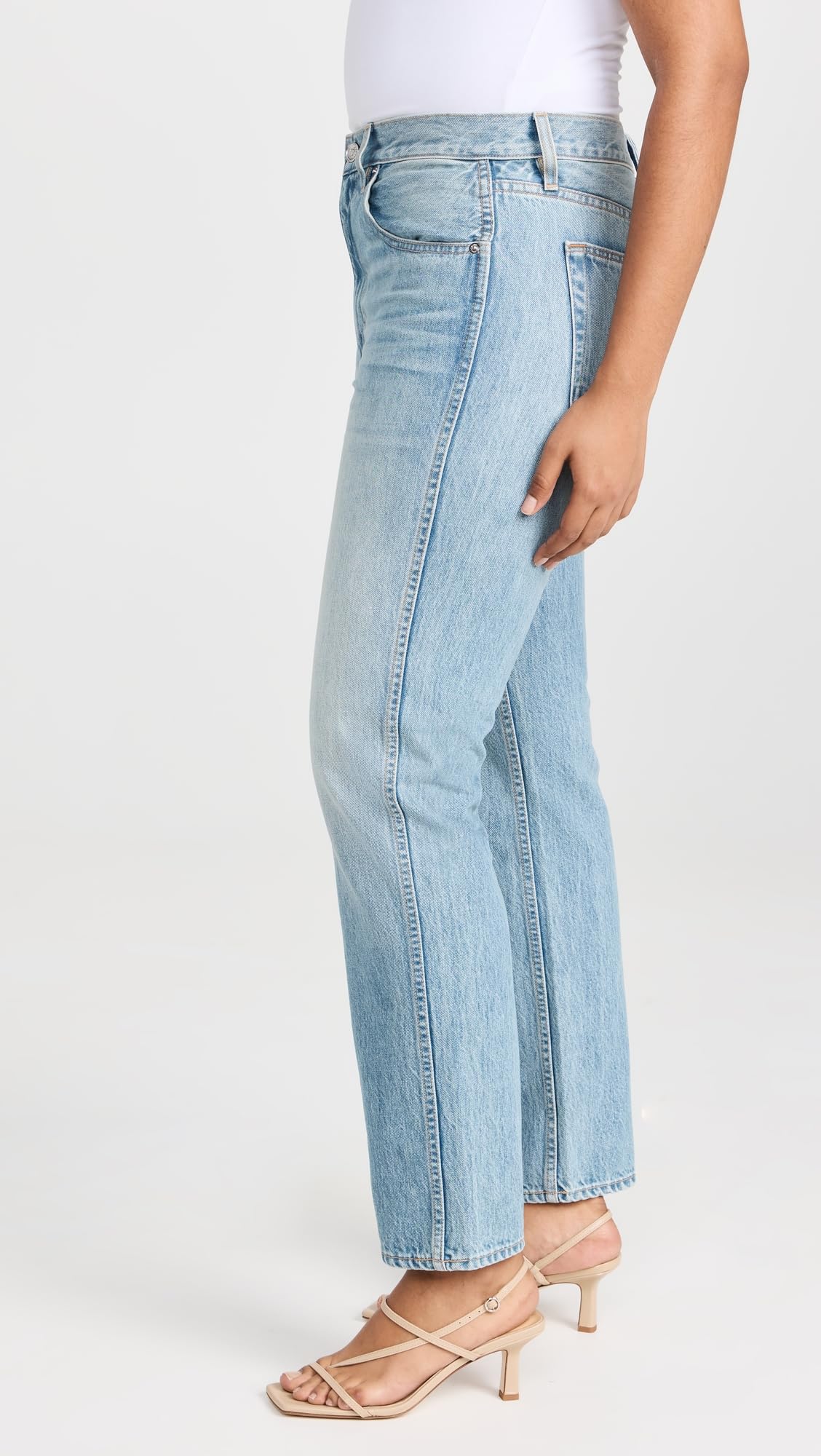 Women's Virginia Slim Jeans - High Waist Skinny Denim Pants for Everyday Wear | Office, Dating & Casual Outfits
