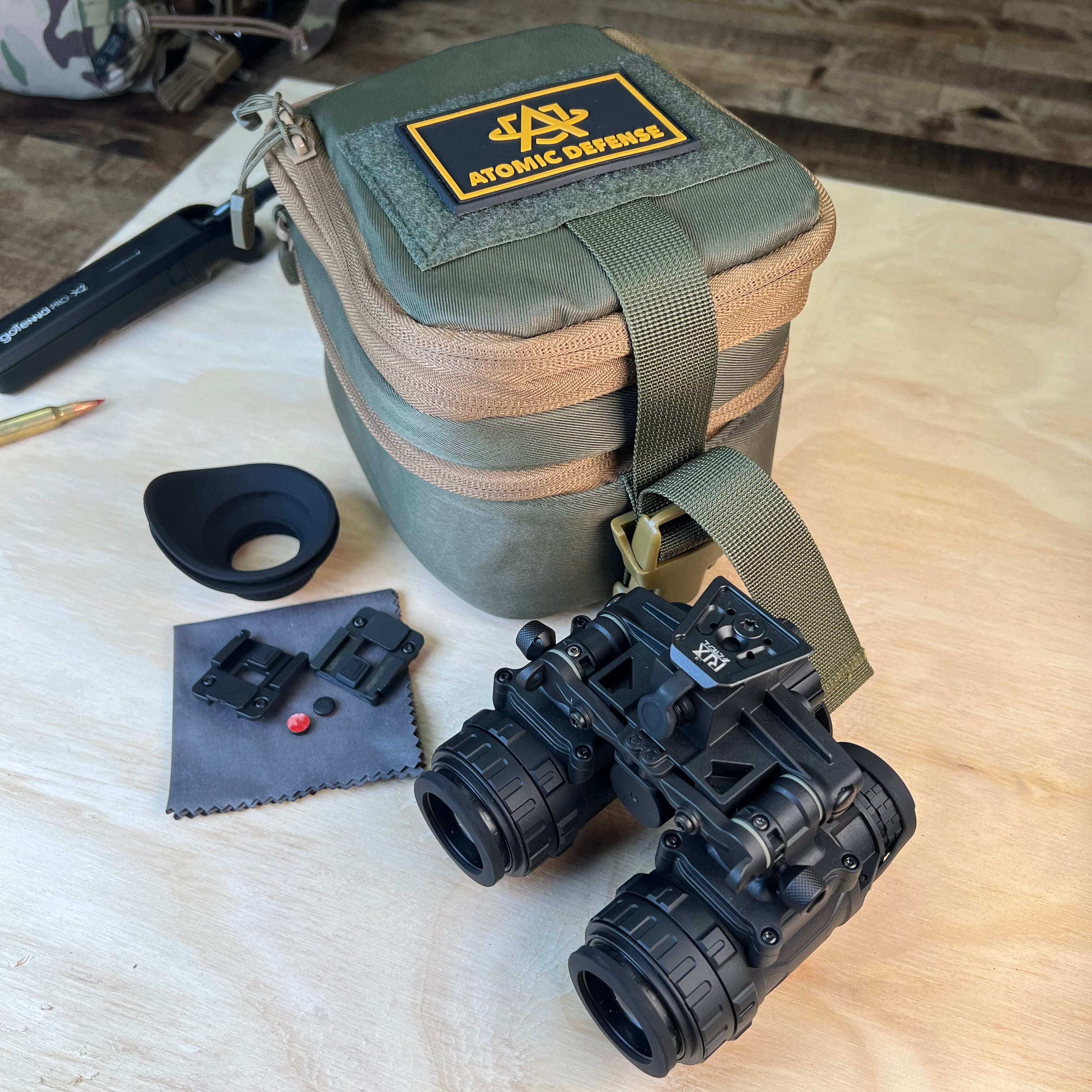 RNV 31 Gen 2+ White Phosphor Night Vision Goggles - Lightweight Complete Kit for Hunting, Security & Outdoor Adventures