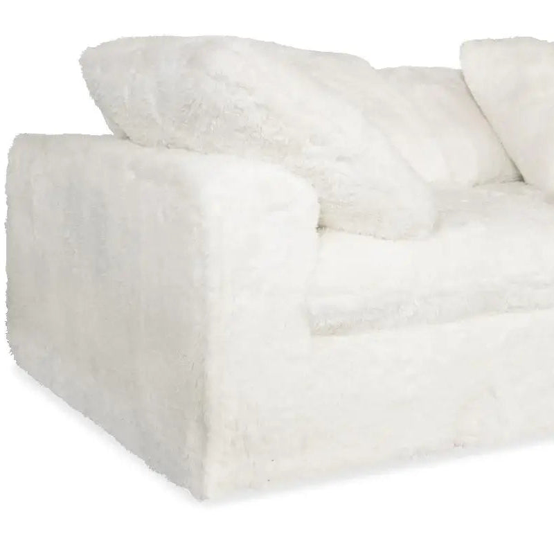 Comfortable Barefoot Sectional Sofa - Modern L-Shaped Couch for Living Room, Family Room & Lounge Areas - Soft Fabric Upholstery with Reversible Chaise