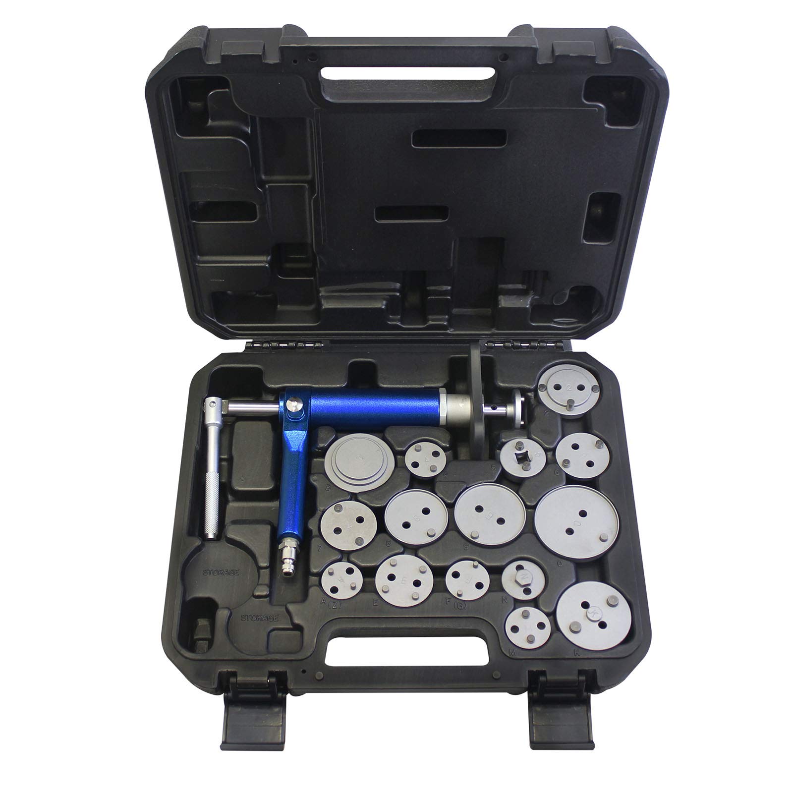 Mastercool 43050 Air Powered Brake Caliper Wind Back Tool Kit - 1 Pack for Professional Auto Repair & Maintenance | Perfect for Mechanics & DIY Car Enthusiasts