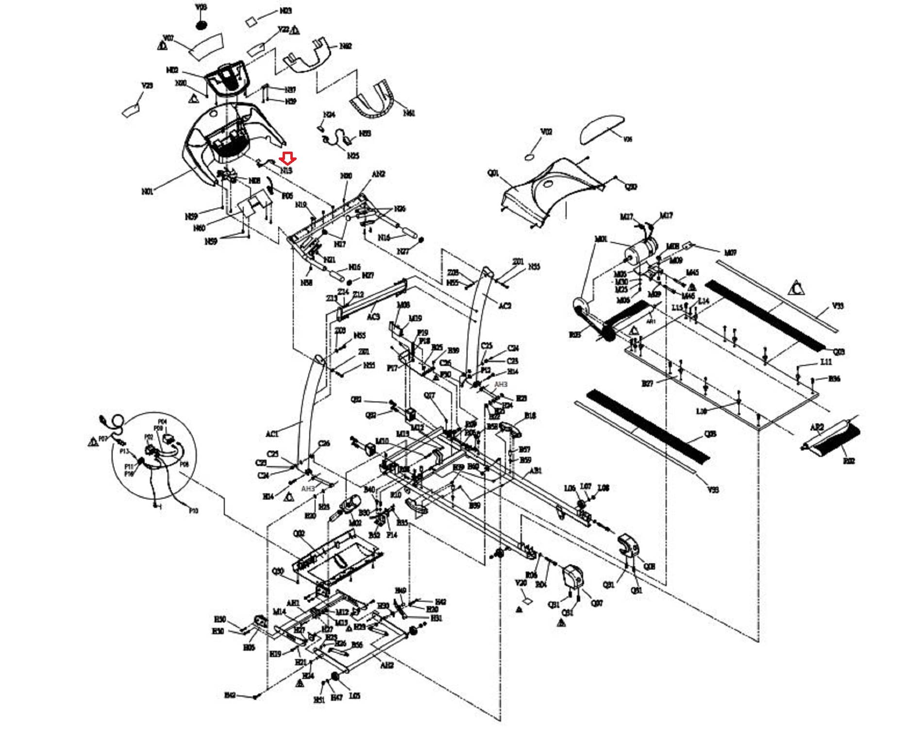 Original Title: Sensor Switch Assembly 001963-A Works Smooth Treadmill   Optimized Title: **Treadmill Sensor Switch Assembly 001963-A - Smooth Operation & Replacement Part for Home Gym Equipment - Perfect for Fitness Enthusiasts & Repair Technicians**