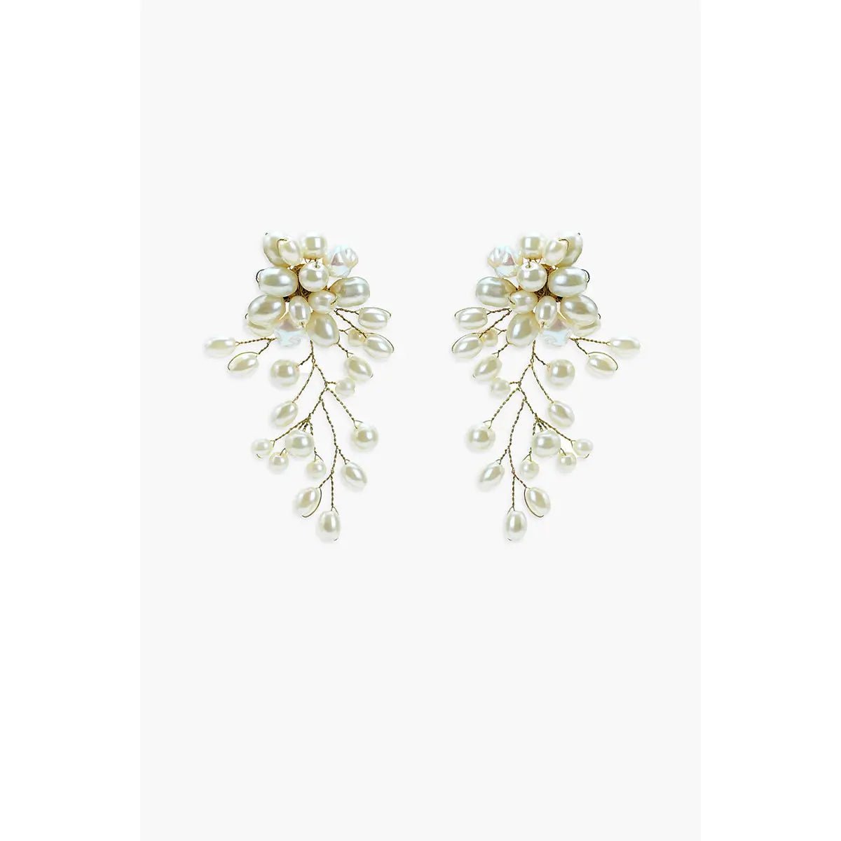 Mermaid's Treasure Pearl Earrings - Elegant Freshwater Pearl Jewelry for Women | Perfect for Weddings, Parties & Special Occasions