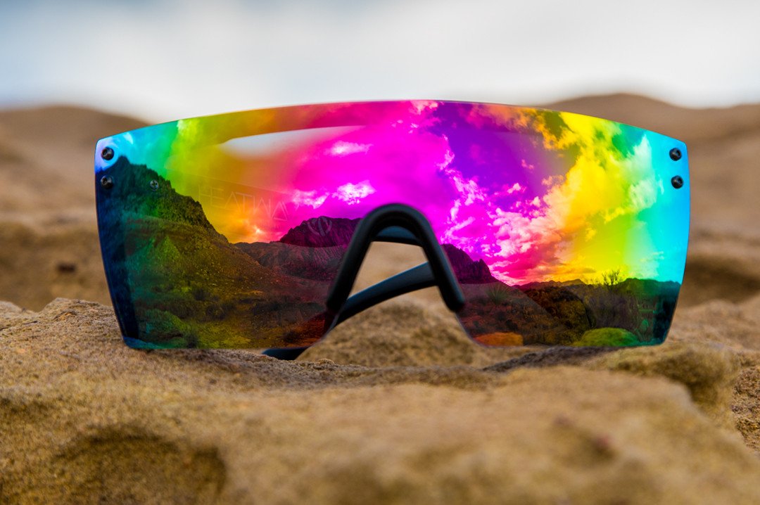 LAZER FACE SUNGLASSES: Polarized Z87 Safety Glasses for Cycling, Running & Outdoor Sports - UV Protection & Impact Resistant