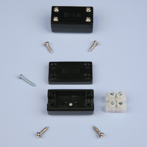 NSL LMSII-001 Class 2 Terminal Block & Junction Box for LED Strip Lights - Compatible with LED Hard Strip, LED Tape Light, eSTRIP, Thin Star & Mini Star II LED Drivers/Dimmers - Perfect for Home, Office & Commercial Lighting Installations
