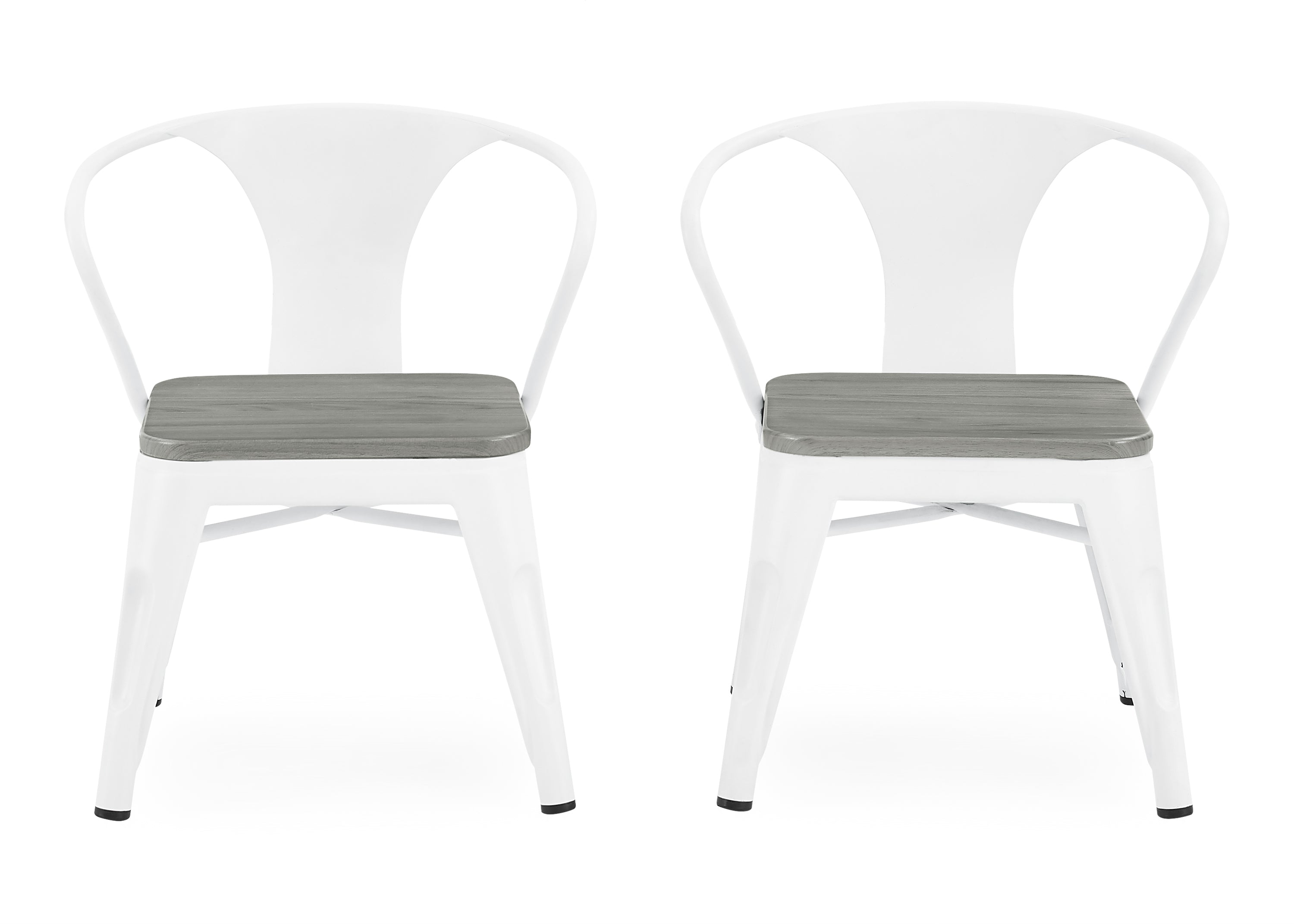 Modern Bistro Table and 4 Chairs Set - Outdoor/Indoor Patio Dining Furniture for Garden, Balcony, and Small Spaces