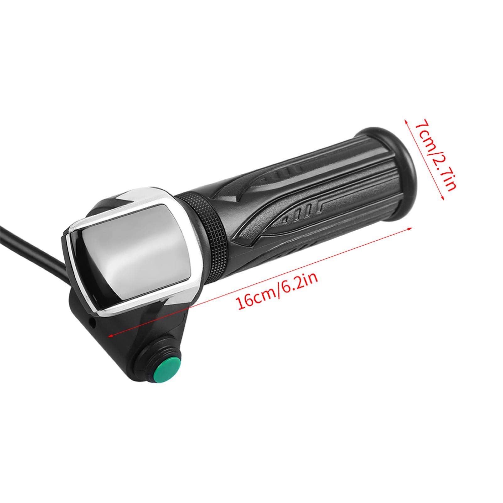 Waterproof LCD Display Throttle Grip for Electric Scooters & Bikes - 36V Compatible (1 Pair) - Perfect for Commuting, Off-Road Adventures & Urban Travel