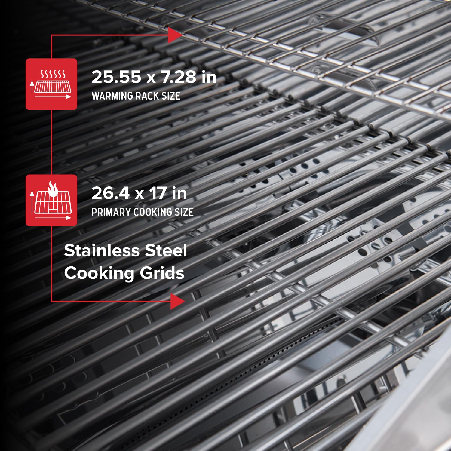 Nexgrill 4-Burner Stainless Steel Propane Gas Grill with Side Burner - 60,000 BTUs, 626 sq. in. Cooking Space - Ideal for Outdoor BBQ, Backyard Parties, Patio Dining & Camping - Silver (Model 720-0830H)