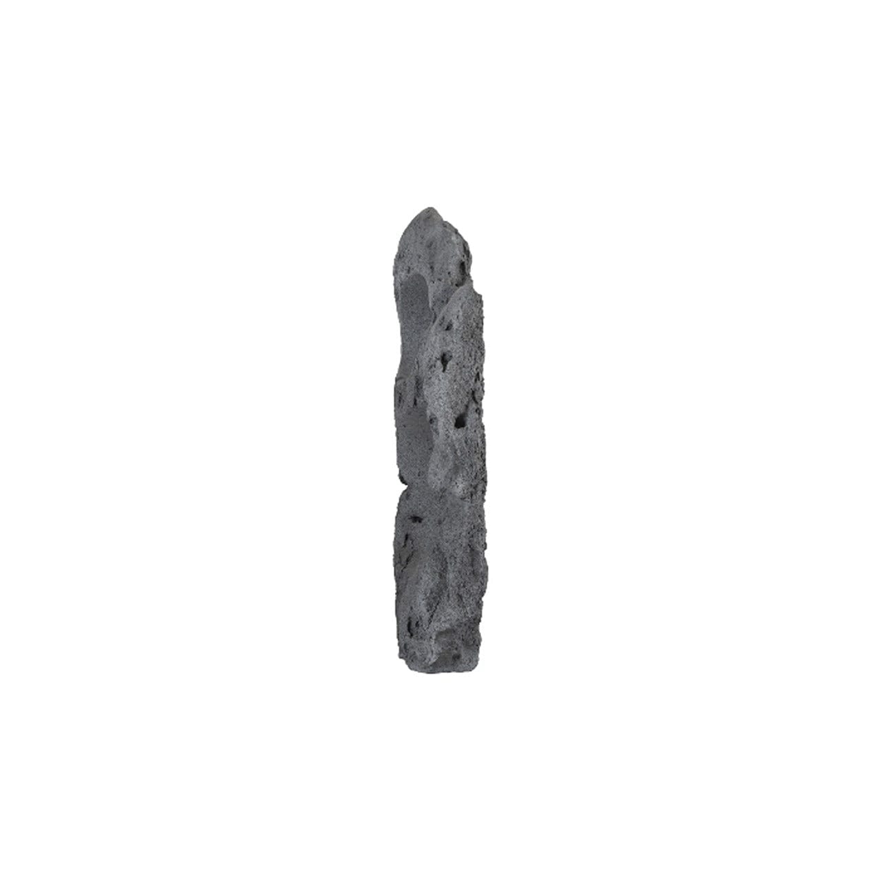 Colossal Charcoal Stone C Cast Stone Sculpture - Handcrafted Garden Statue for Outdoor Decor, Patio & Landscape Design