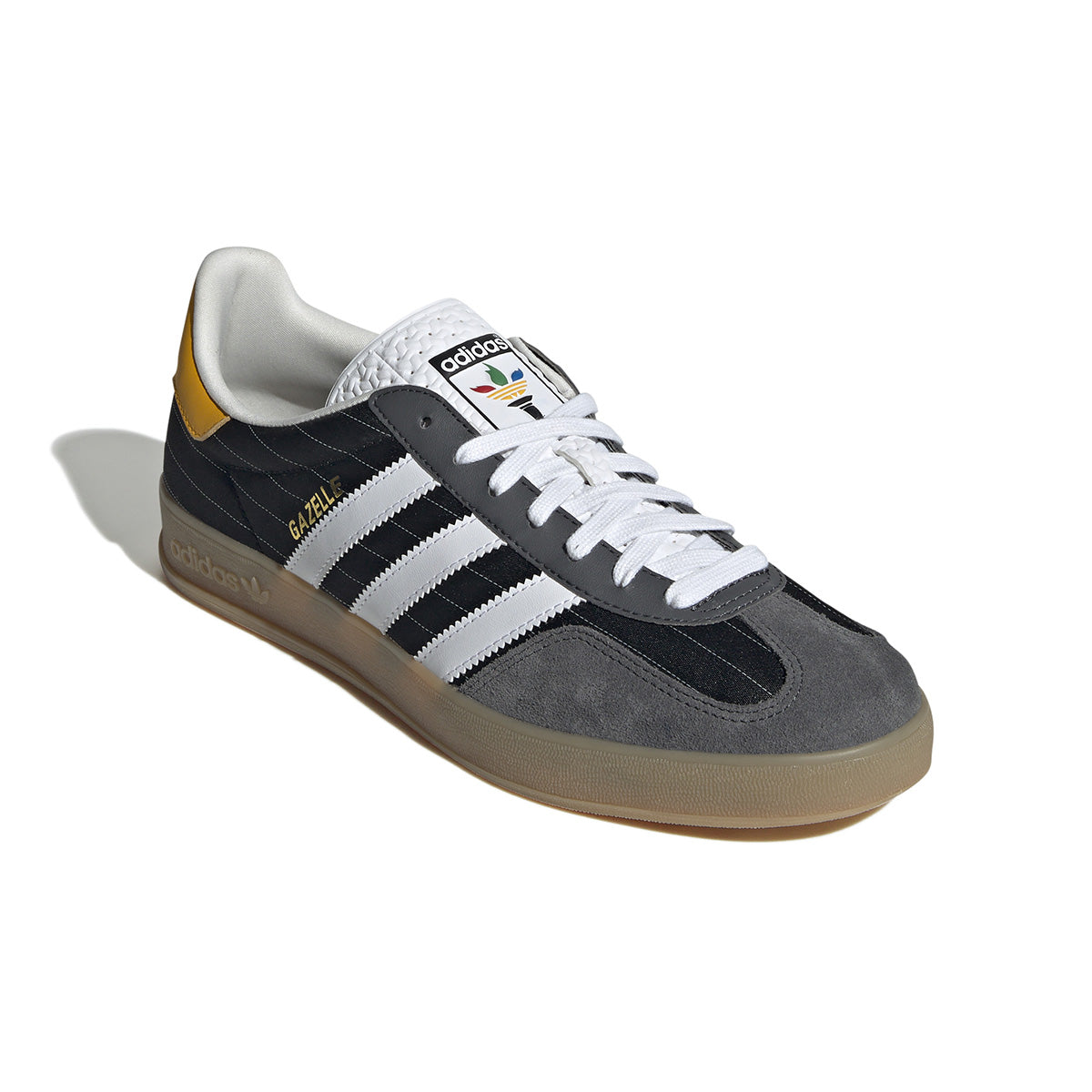 Gazelle Indoor Soccer Shoes for Men & Women - Lightweight Black & White Football Cleats for Turf & Artificial Grass - Perfect for Training, Matches & Indoor Leagues