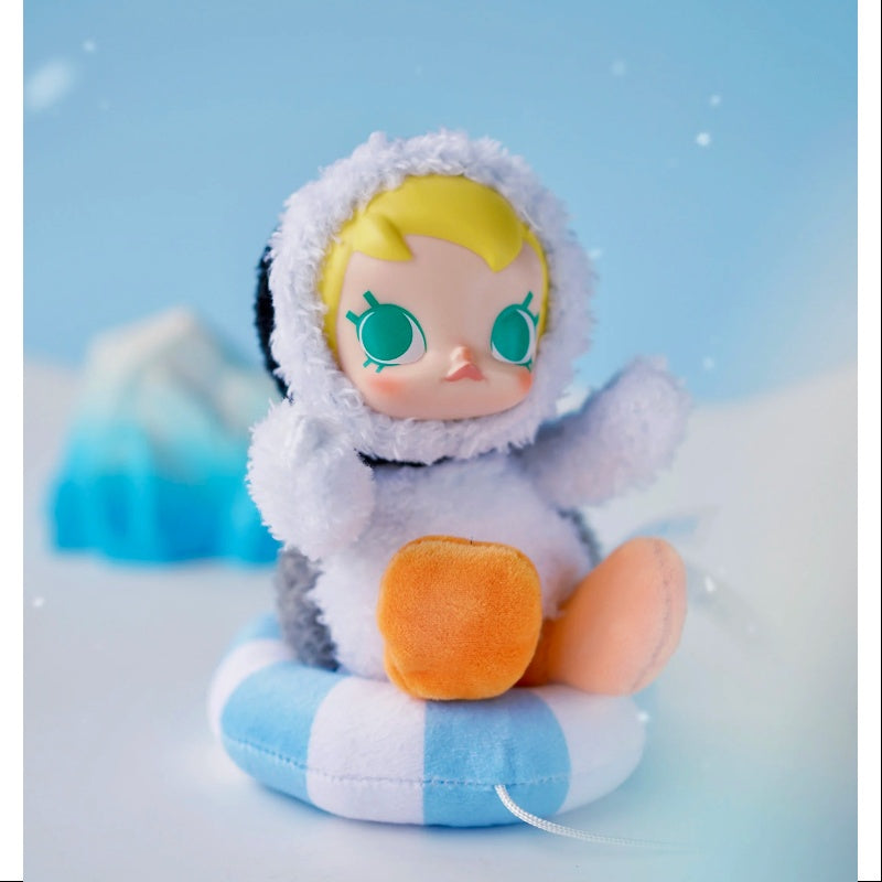 Baby MOLLY Pingu Happy Fishing Series Vinyl Plush Pendant - Cute Little Fishing Boat Toy for Kids | Perfect for Playtime, Nursery Decor & Gift Giving