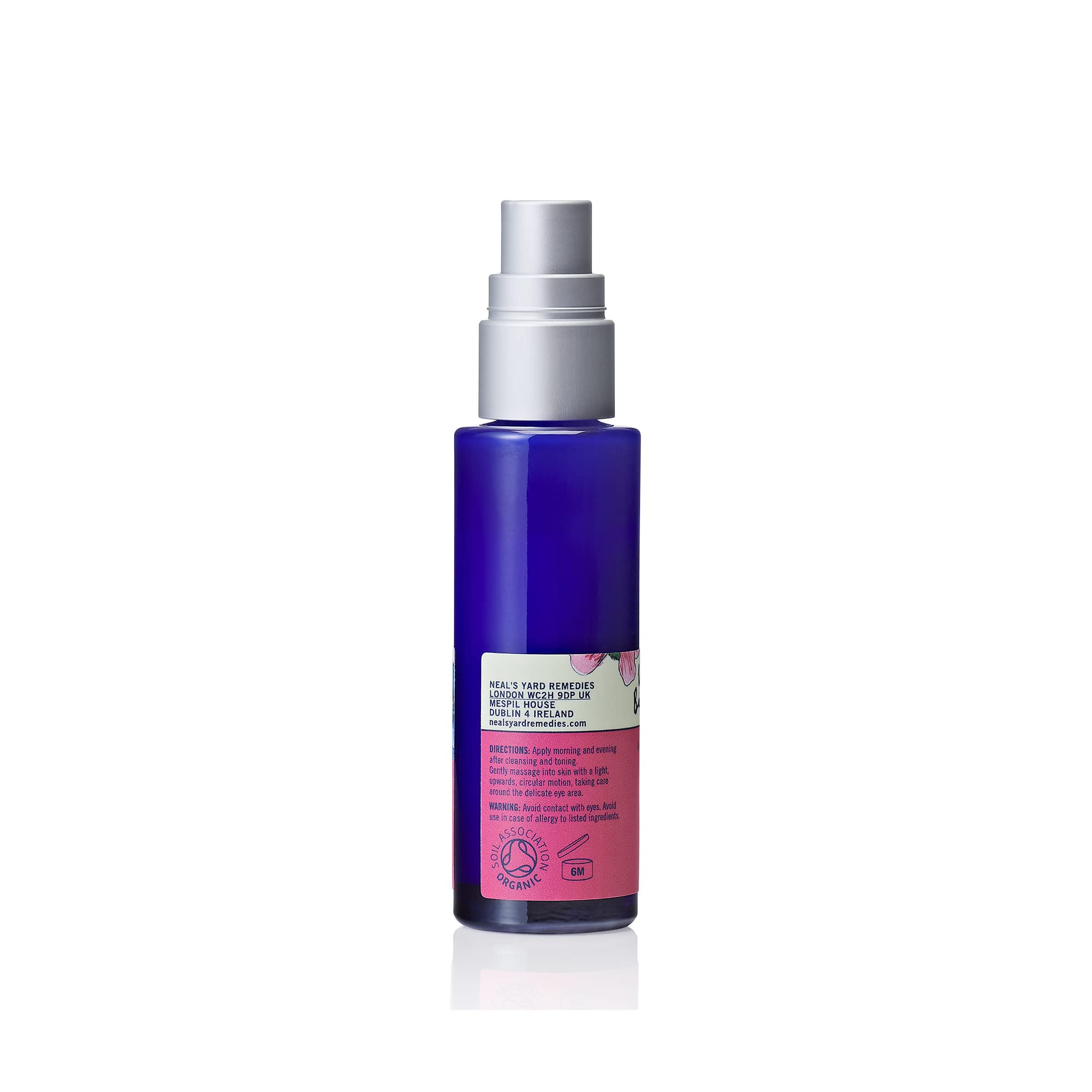 Neal's Yard Remedies Organic Wild Rose Beauty Serum - Hydrating & Anti-Aging Facial Serum for Glowing Skin | Perfect for Dry Skin & Nighttime Skincare Routine