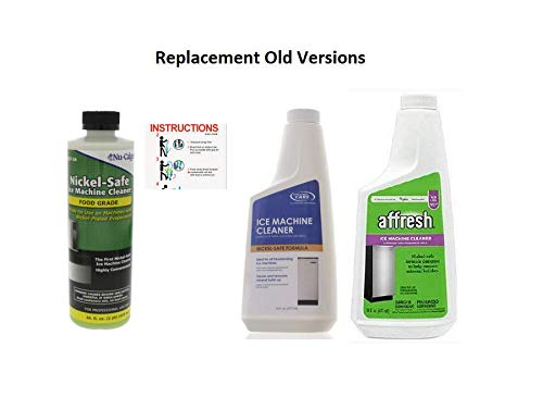 Whirlpool W11179302 Compatible Ice Machine Cleaner - Safe & Effective Cleaning for Refrigerators & Freezers