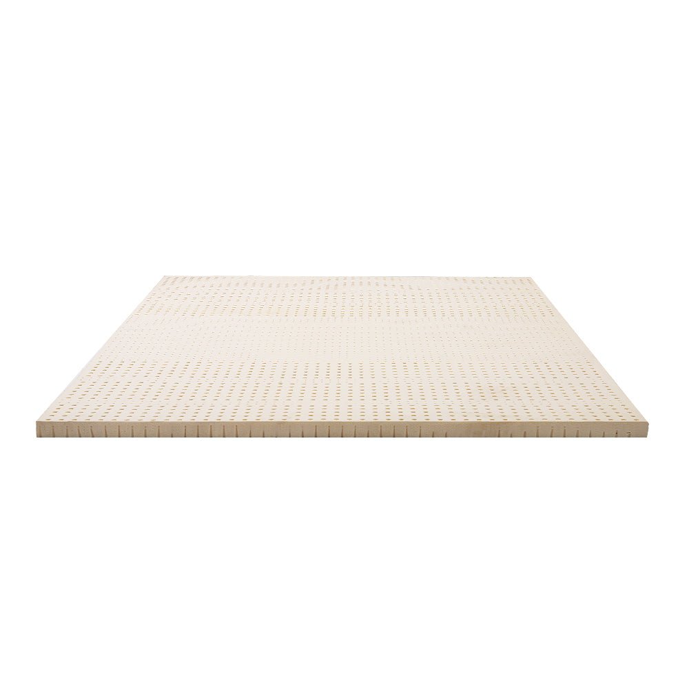 7-Zone Latex Mattress Topper - 3 Inch Queen Size Cooling Mattress Pad Cover for Pressure Relief & Back Pain - Perfect for Side Sleepers & Hot Sleepers