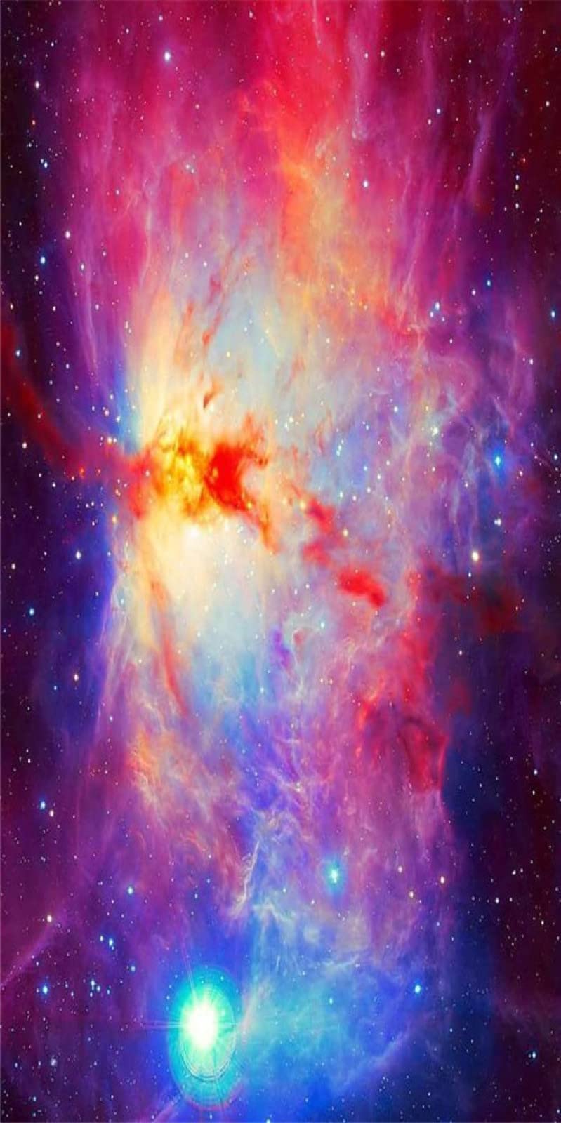 5D Diamond Painting Kits for Adults - DIY Full Round Drill Cross Stitch Embroidery Rhinestone Art - Paint by Numbers Kit for Home Wall Decor (Colorful Starry Sky 36x72 inch) - Perfect for Stress Relief, Creative Hobbies & Unique Home Decor Gifts