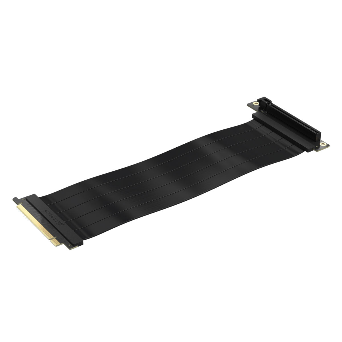 Corsair Premium PCIe 4.0 x16 Extension Cable 300mm - High-Speed GPU Riser Cable for Gaming PC, Workstation & Cryptocurrency Mining Rig - Perfect for Cable Management in Custom PC Builds