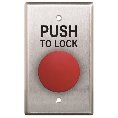 Camden CM 450R/8 Single Gang Faceplate - Push/Pull Switch with N/O and N/C Contacts - Push to Lock Mechanism - Ideal for Industrial Control Panels and Automation Systems