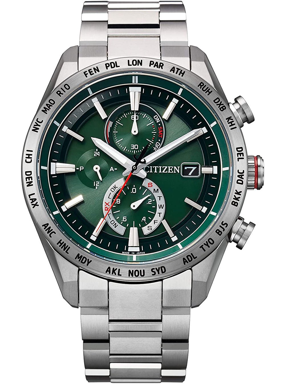 CITIZEN ATTESA AT8181-63W Limited Edition Men's Solar-Powered Watch - Japanese Made JDM - Perfect for Business, Formal & Luxury Occasions