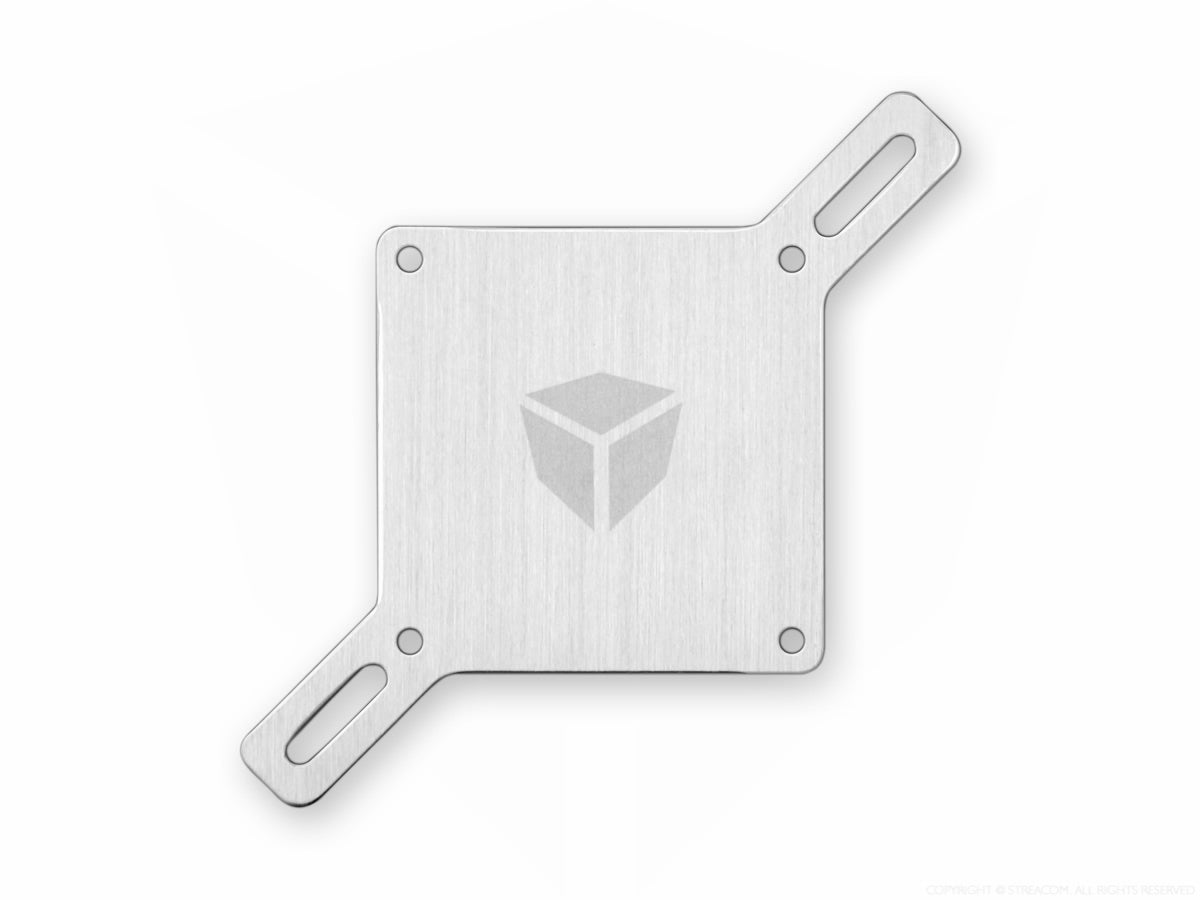 Streacom AM1 CPU Mount ST AM1 - Premium Aluminum CPU Cooler for AMD AM1 Socket - Perfect for Compact PC Builds & Home Theater Systems