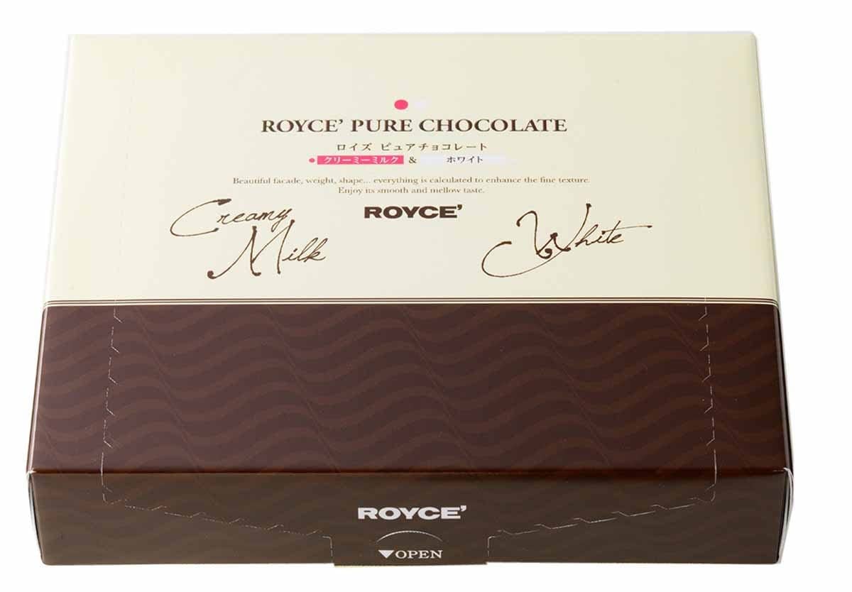 Premium ROYCE' Pure Chocolate Assortment - Creamy Milk & White Chocolate Gift Box (40 Pieces) | No Artificial Preservatives | Authentic Japanese Chocolate from Hokkaido | Perfect for Baking, Desserts, Gifts & Special Occasions
