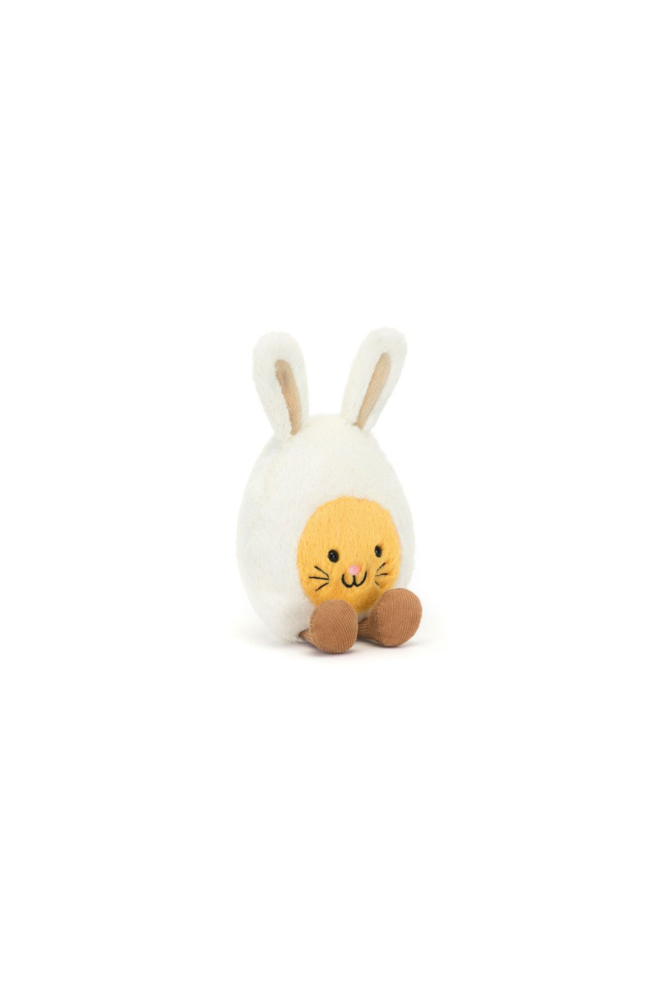 Jellycat Amuseables Bunny Egg Plush Toy - Soft & Cuddly Stuffed Animal for Easter Gifts, Baby Shower, Nursery Decor