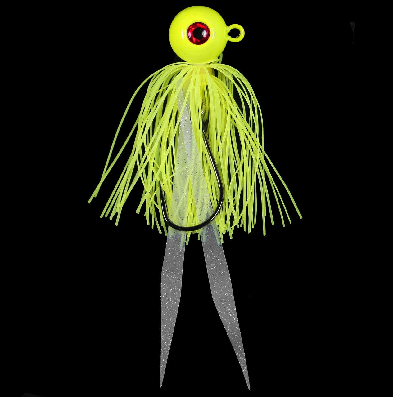Jigging World Power Ball Swing Jigs - Premium Saltwater Fishing Lures for Bass, Tuna & Mahi - Perfect for Offshore & Deep Sea Fishing Adventures