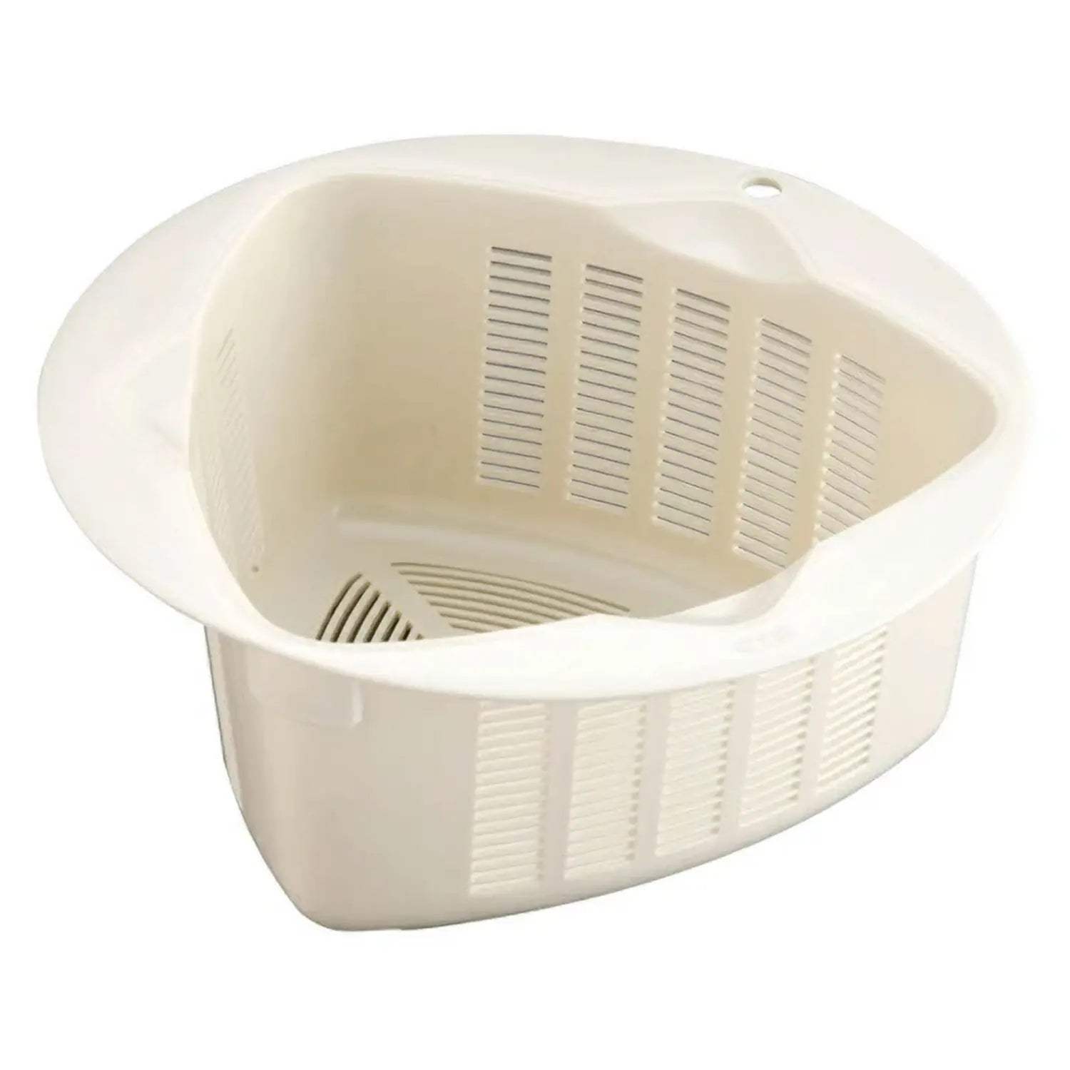 Ikeda Premium Polypropylene Colander - Durable Kitchen Strainer for Pasta, Vegetables & Fruits - Ideal for Cooking, Washing & Draining Food