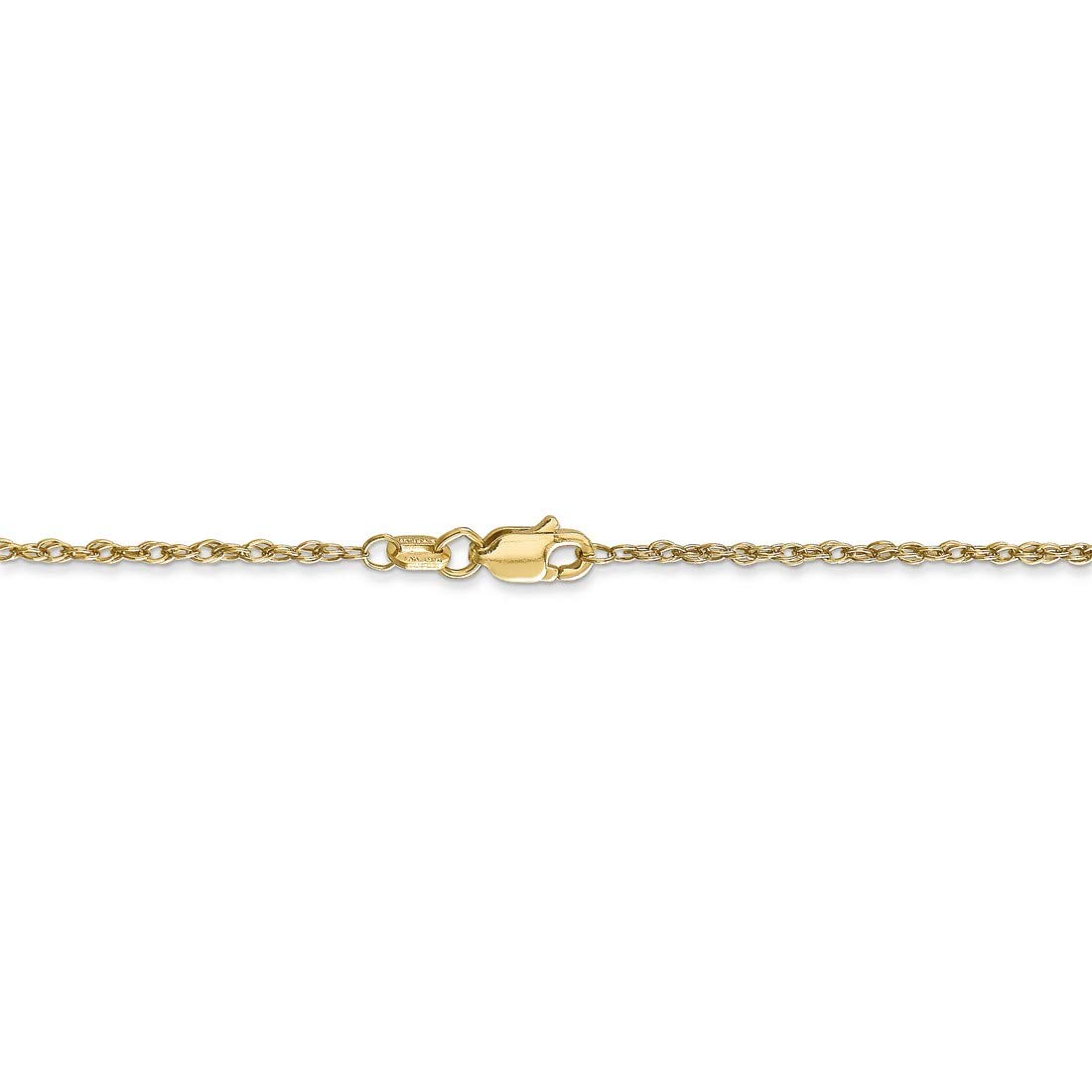 14K Solid Yellow Gold Rope Chain Necklace, Bracelet or Anklet - Elegant Jewelry for Women & Men - Perfect for Gifts, Weddings, Parties & Everyday Wear
