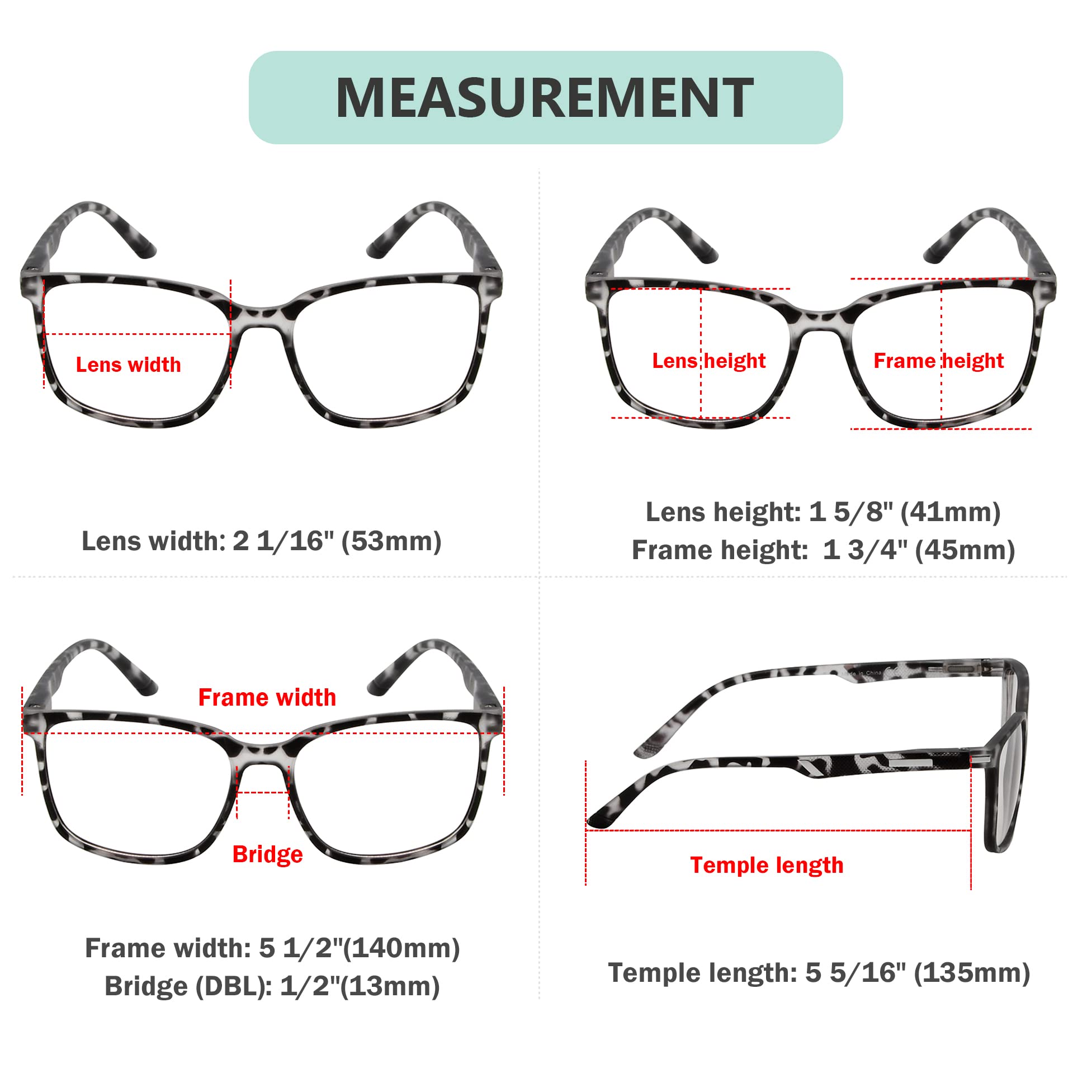 Eyekepper Photochromic Reading Glasses for Women & Men - Lightweight Transition Lenses (+2.50 Strength) - Tortoise Frame for Indoor/Outdoor Use - Perfect for Reading, Driving & Outdoor Activities