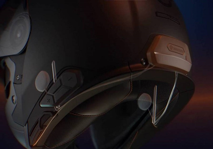 Schuberth SC2 Motorcycle Bluetooth Communication System - Premium Audio & Noise Cancellation for Riders - Perfect for Touring, Group Rides & GPS Navigation