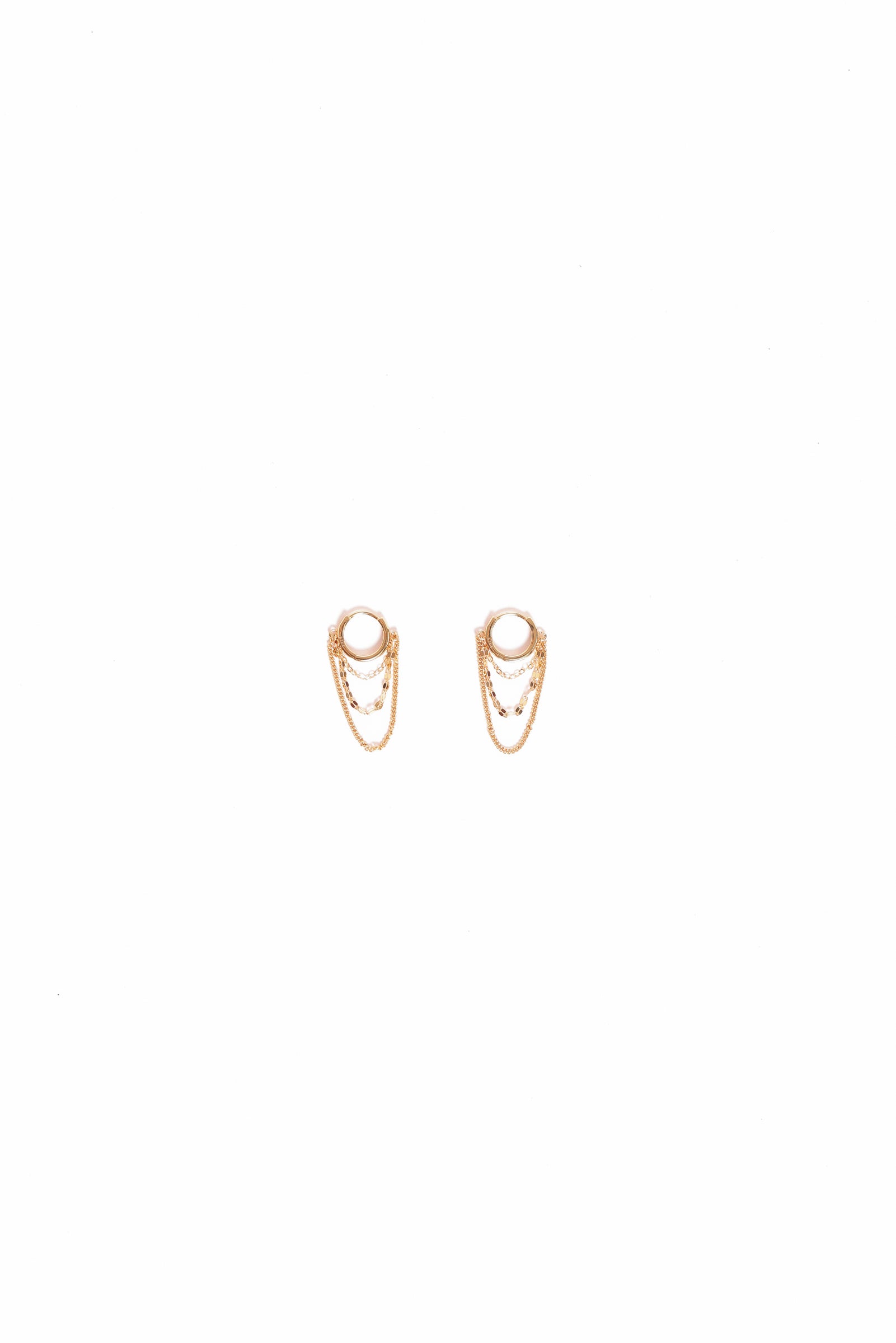 Elegant Ava Gold Earrings for Women - 14K Gold Plated Dainty Hoop Earrings - Perfect for Everyday Wear, Parties & Gifts