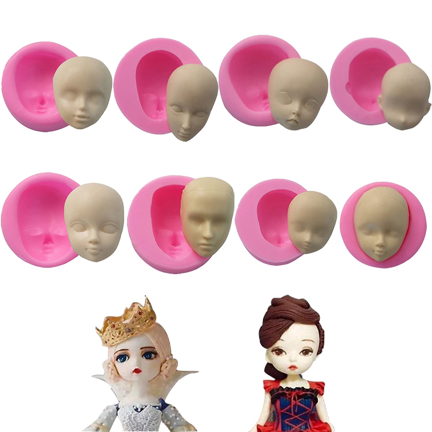 A Magical Birthday Surprise with Silicone Baby Face Cake Molds