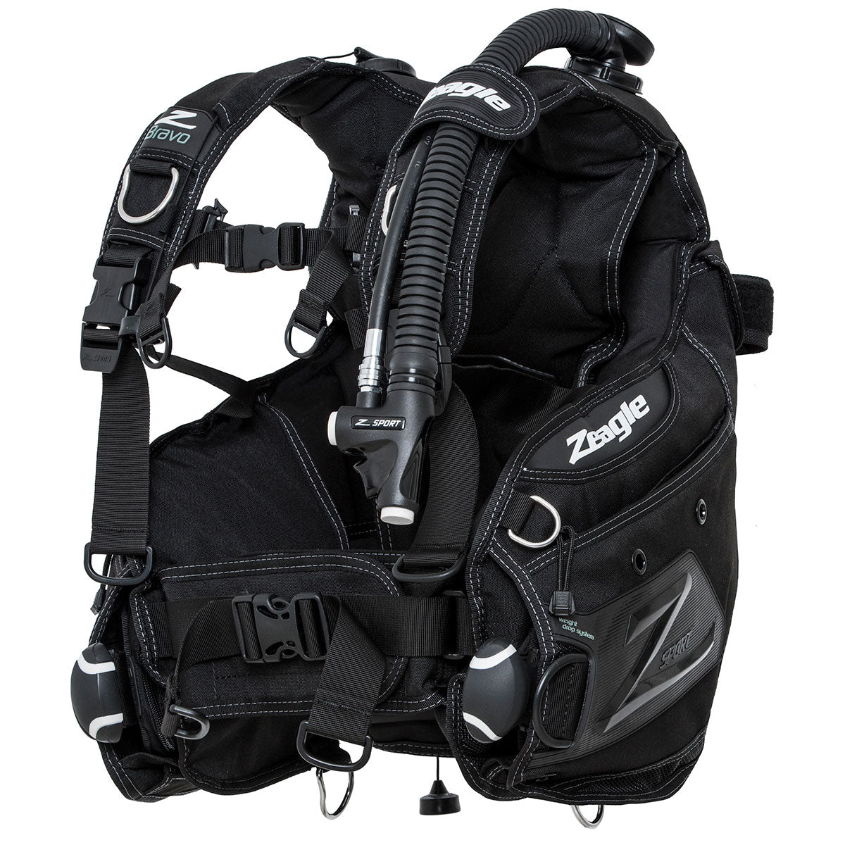 Zeagle Bravo BCD - Premium Scuba Diving Buoyancy Compensator for Comfort & Safety - Perfect for Recreational & Technical Diving Adventures